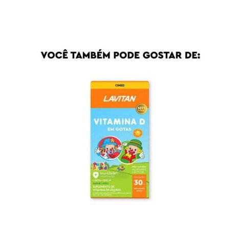 Multivitamínico Infantil Lavitan Solução Oral Com 240Ml Sabor Tutti Frutti