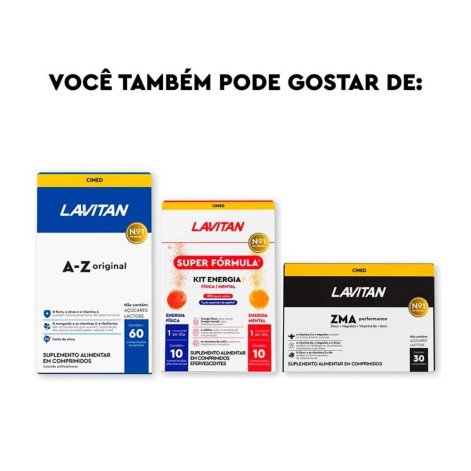 Lavitan Hair Men Cabelos e Barba 60 Cápsulas