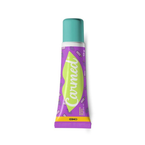 Kit Hidratante Labial Carmed Sorvete Uva Incolor + Tangerina Incolor + Morango Incolor 10g Cada