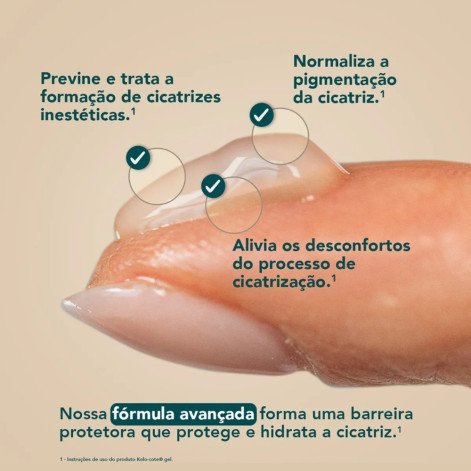 Kelo-Cote Gel de Silicone para Cicatrizes 15g