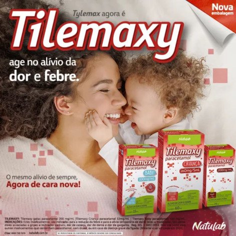 Tylemax Criança 160mg/5ml Sabor Frutas Suspensão Oral 60ml