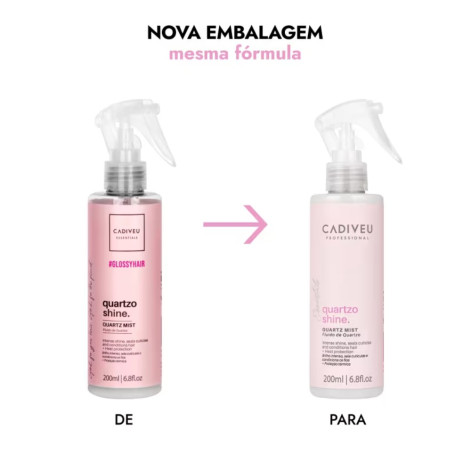 Leave-In Fluido Capilar Cadiveu Essentials Quartzo Shine 200ml