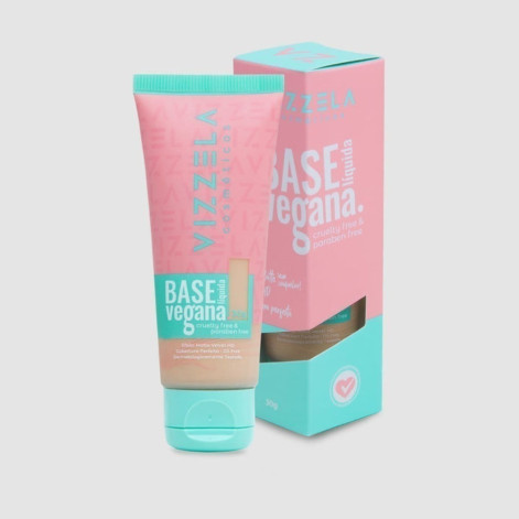 Base Líquida Vizzela Matte Vegana Cor 05 30G