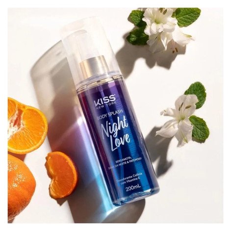 Body Splash Night Love Com 200ml Kiss New York