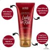 Loção Hidratante Corporal Kiss New York Lady in Red 180ml