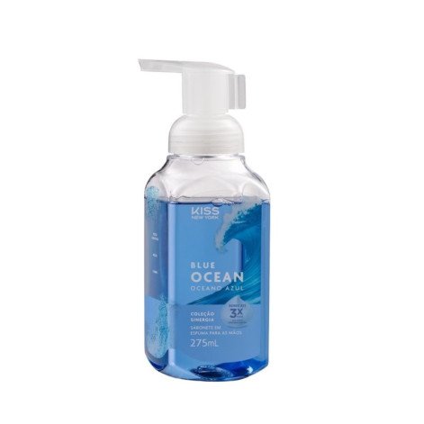 Sabonete em Espuma Para Mãos Kiss New York Blue Ocean 275ml