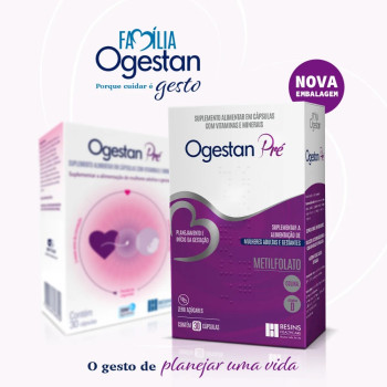Polivitamínico Ogestan Pré para Gestantes 30 cápsulas