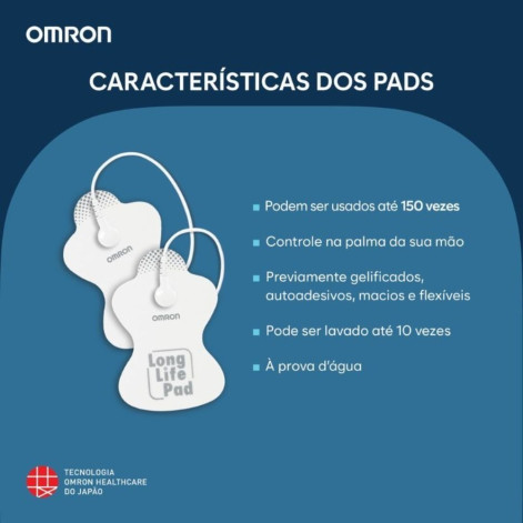 Massageador De Eletroterapia Portátil Omron Tens HV-F013