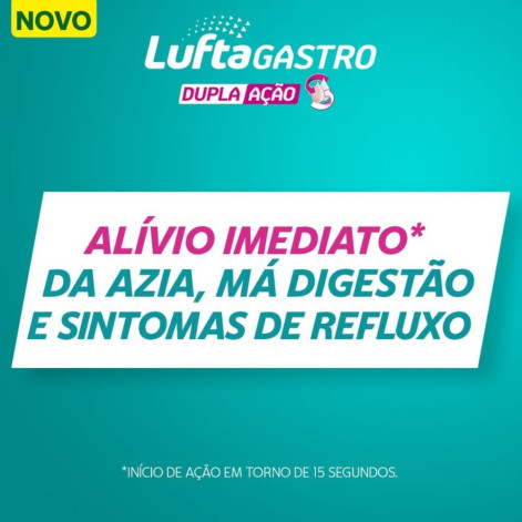 Luftagastro Dupla Ação Sabor Menta Sachê 10ml