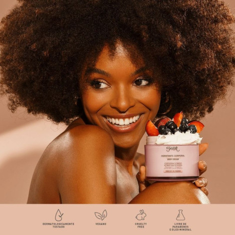 Hidratante Corporal Skelt Urban Beat Body Cream 200g