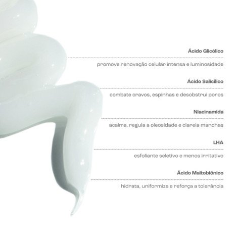 Creamy Skincare Creme Facial Glicointense Peel 30g