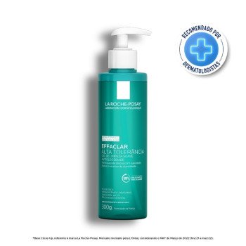 Gel de Limpeza Facial La Roche-Posay Effaclar Alta Tolerância 300g