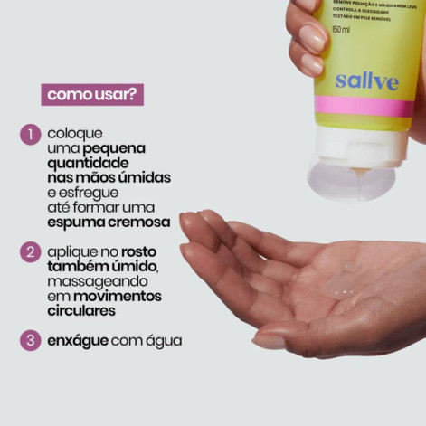 Limpador Facial Sallve 150ml