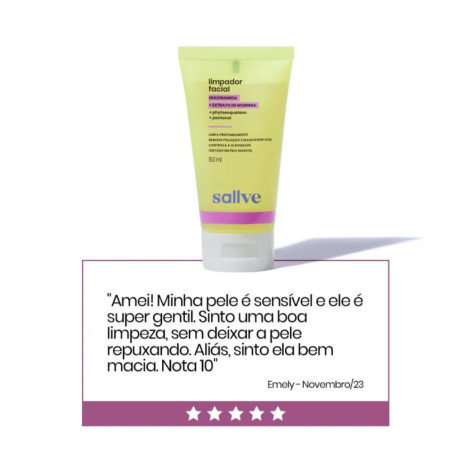 Limpador Facial Sallve 150ml