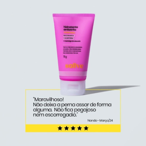 Hidratante Corporal Antiatrito Sallve Com Niacinamida 150g