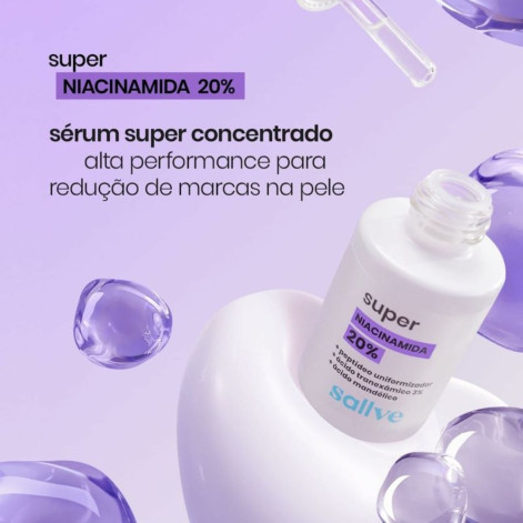 Sérum Facial Super Niacinamida 20% Sallve 30ml