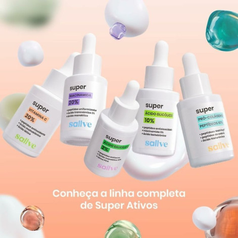Sérum Facial Super Antioxidante Vitamina C 20% Sallve 30ml
