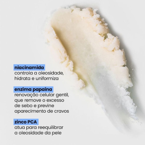 Bastão Antioleosidade Sallve Niacinamida + Enzima Papaína 15g