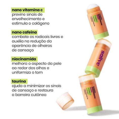 Bastão Antioxidante Para Olhos Sallve Vitamina C Niacinamida 5% 10g
