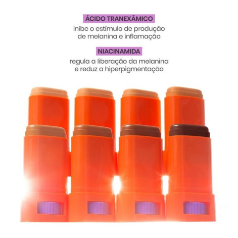 Protetor Solar Facial Bastão Sallve FPS 90 Antimanchas Cor 4 15g