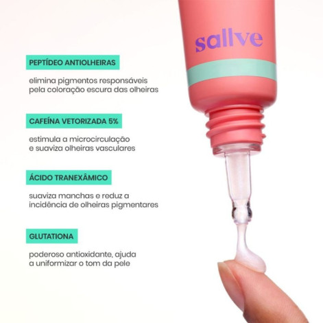 Sérum Antiolheiras Sallve 15g