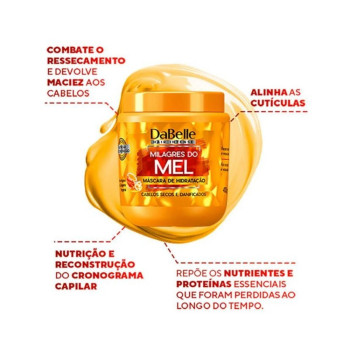 Máscara de Hidratação DaBelle Milagres do Mel 400g