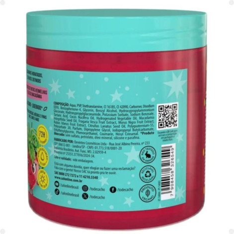 Gelatina Salon Line To De Cacho Kids Morango 550G