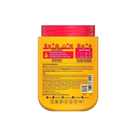 Creme Para Pentear Salon Line Xêrosa Baunilha Doce 800g
