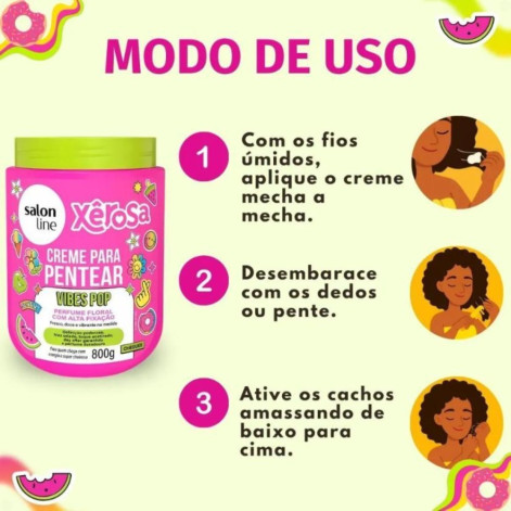 CR DE PENT SALON LINE XER VIBES POP 800GR