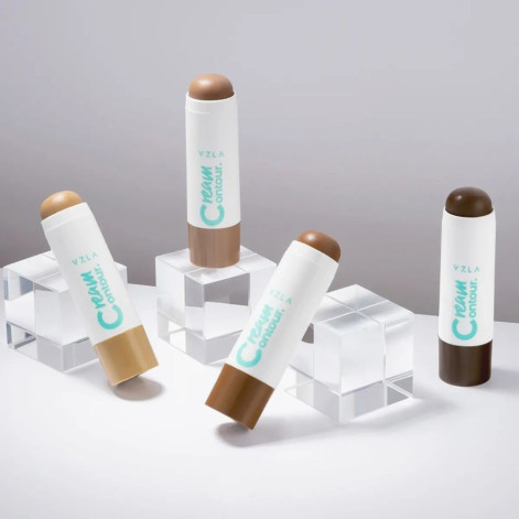 Contorno em Stick Vizzela Cream Contour Cor 03 7g