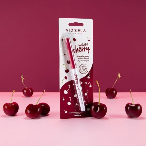 Lapiseira para Olhos Vizzela Cherry Bordô