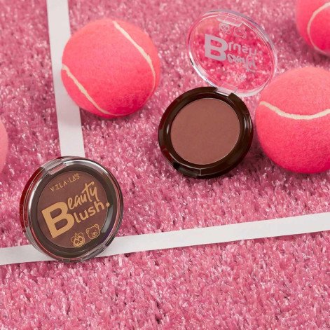 Blush Compacto Vizzela + La’s Red Mocha