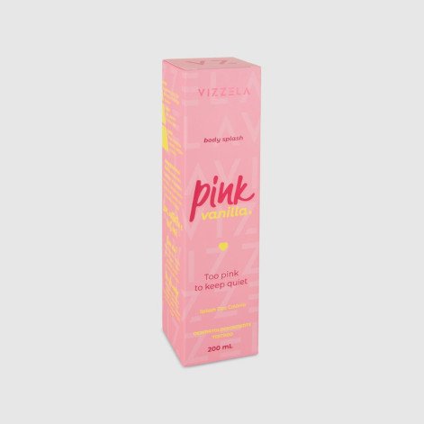 Body Splash Deo Colônia Vizzela Pink Vanilla 200ml