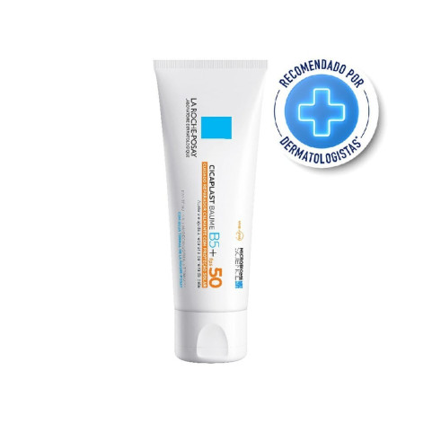  Creme Reparador Calmante com Proteção Solar La Roche-Posay Cicaplast Baume B5 FPS 50 Reparação e Proteção Solar 40ml