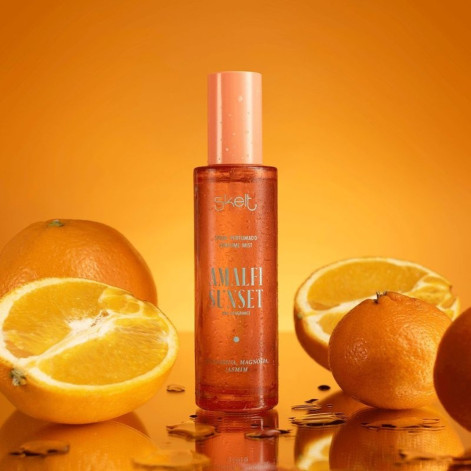 Body Splash Perfumado Skelt Amalfi Sunset Laranja 100ml