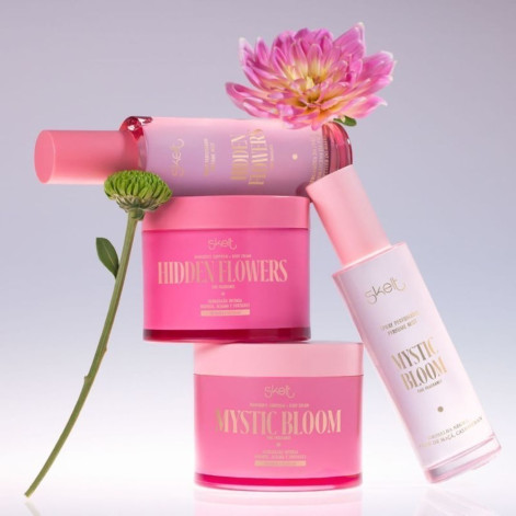 Hidratante Corporal Skelt Mystic Bloom Rosa Claro 200g