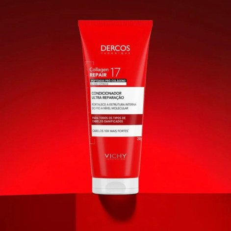 Vichy Dercos Collagen Repair 17 Condicionador Ultra Reparação 200g