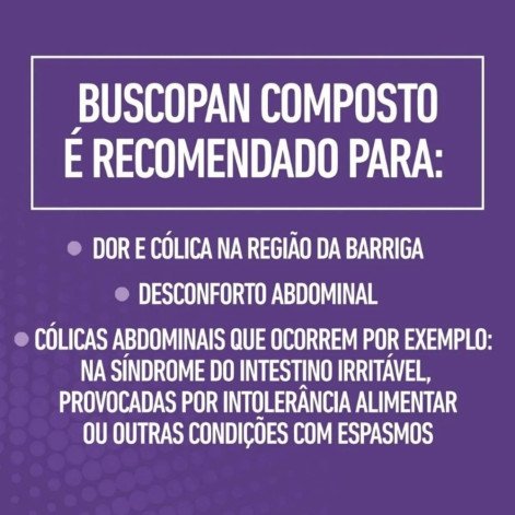 Buscopan Composto 10mg + 250mg Blister - 4 Comprimidos