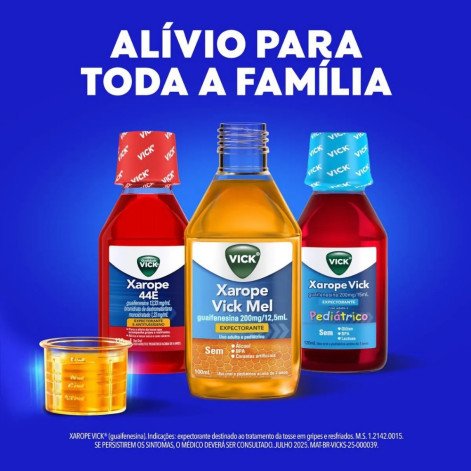 Xarope Vick Mel Expectorante 100ml
