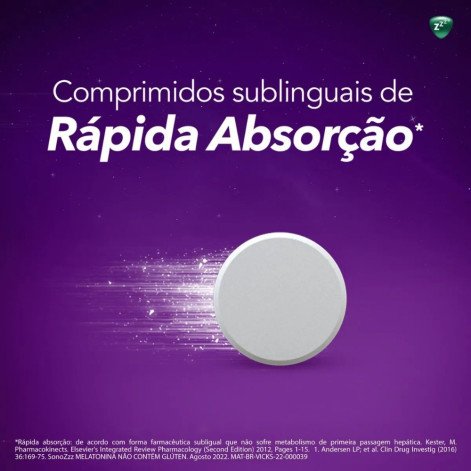 SonoZzz Melatonina 60 Comprimidos Sublinguais