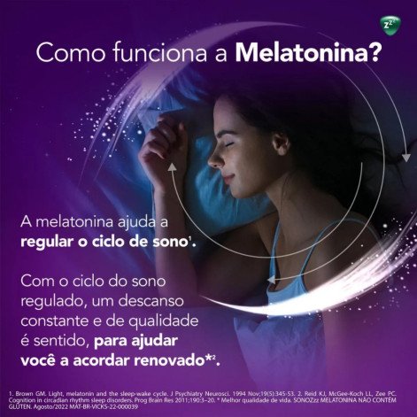 SonoZzz Melatonina 60 Comprimidos Sublinguais