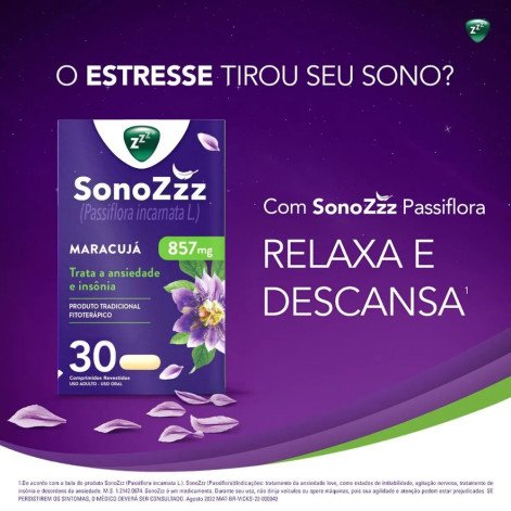 Vick Sonozzz Passiflora 857Mg C/30Comp