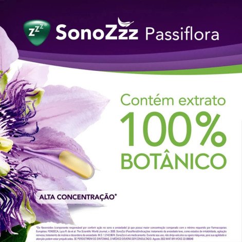 Vick Sonozzz Passiflora 857Mg C/30Comp