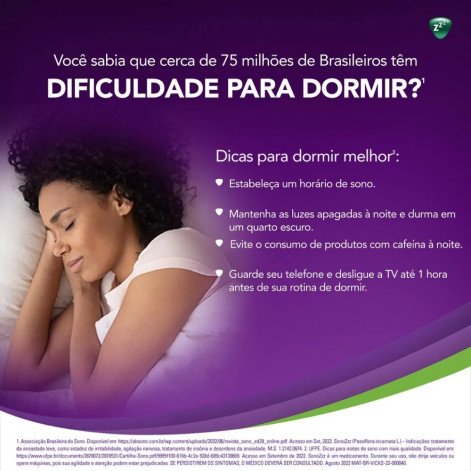 Vick Sonozzz Passiflora 857Mg C/30Comp