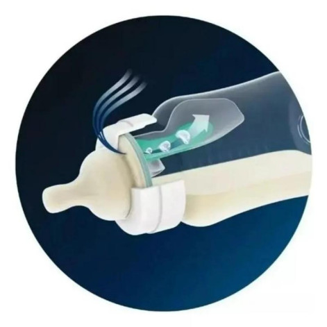 Mamadeira Petala Anti Refluxo 3.0 Air Free 125ml Transparente Philips Avent Scy670/01