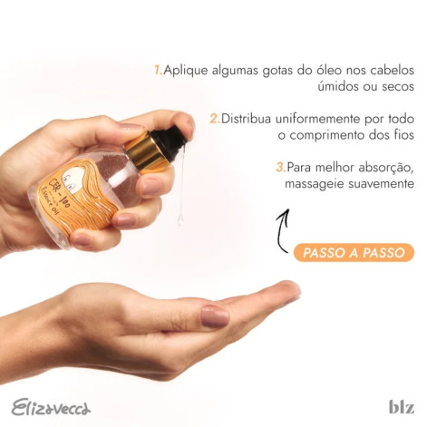 Óleo de Tratamento Fortalecedor Capilar Elizavecca CER-100 100ml