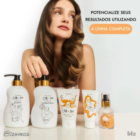 Óleo de Tratamento Fortalecedor Capilar Elizavecca CER-100 100ml