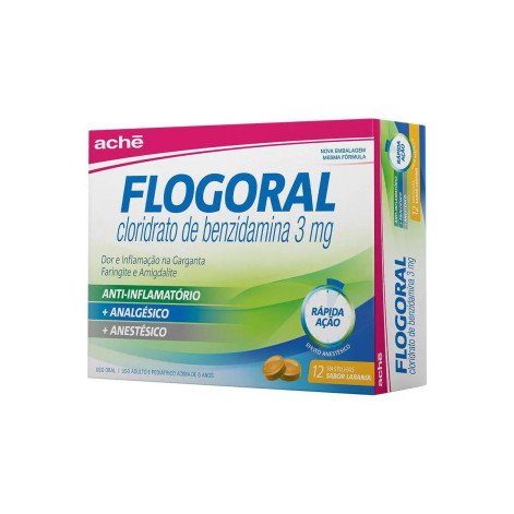 Flogoral Past Laranja C/ 12