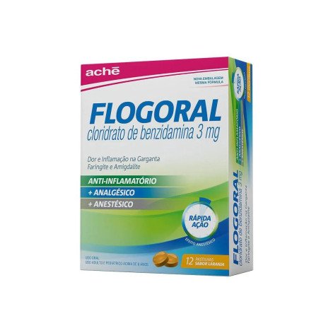 Flogoral Past Laranja C/ 12