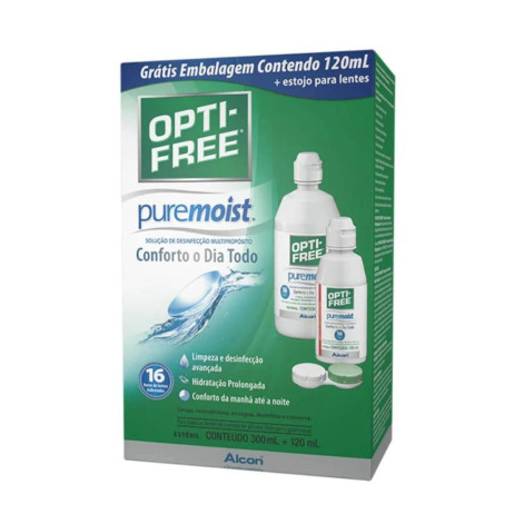 Opti Free Pure Moist Kit 300 ML